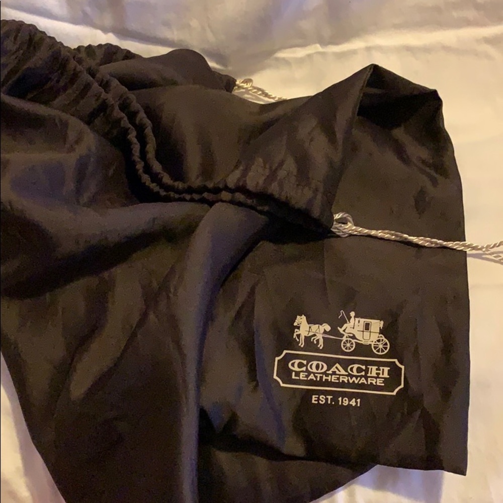 Coach purple handbag - Picture 4 of 4